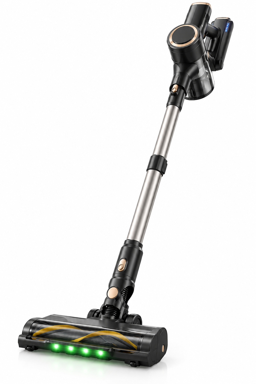 Aspirateur balai sans fil CleanSweet Brise, vue complète sur fond blanc